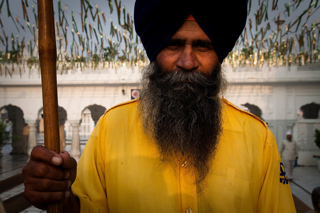 In der Anlage des Goldenen Tempels in Amritsar