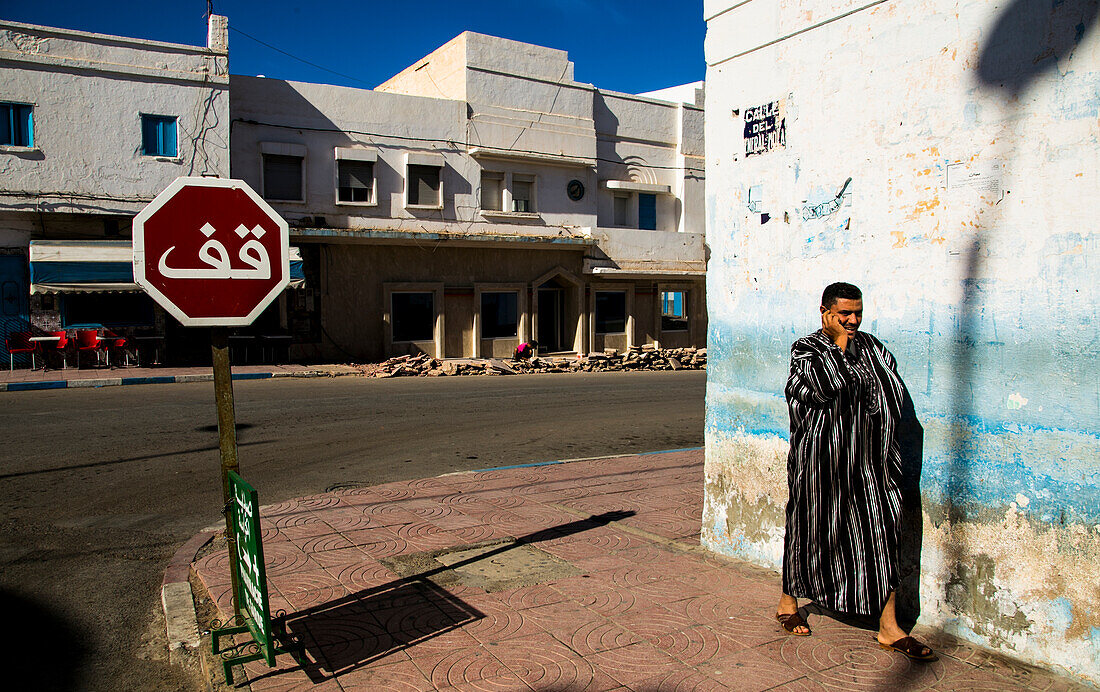 In the streets of Sidi Ifni