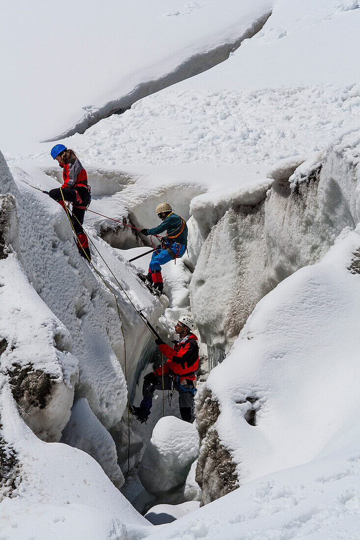 Alpinism in the Alps