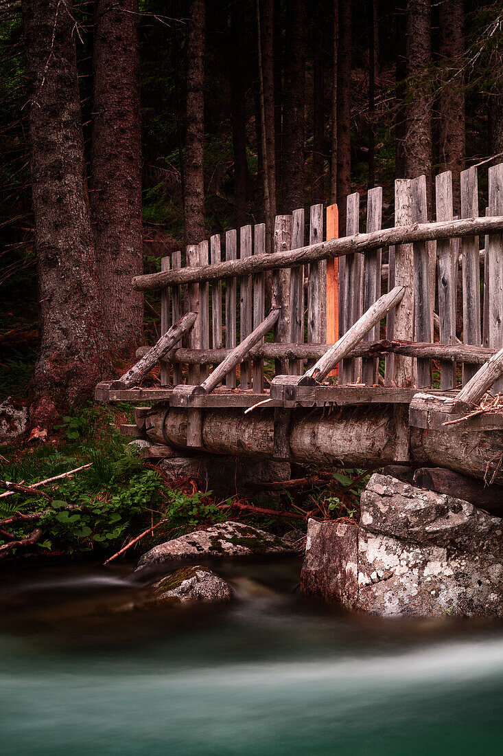 Pathway to rifugio Segantini, val nambrone, Madonna di Campiglio, Trento, Trentino Alto Adige, Italy, western europe, europe