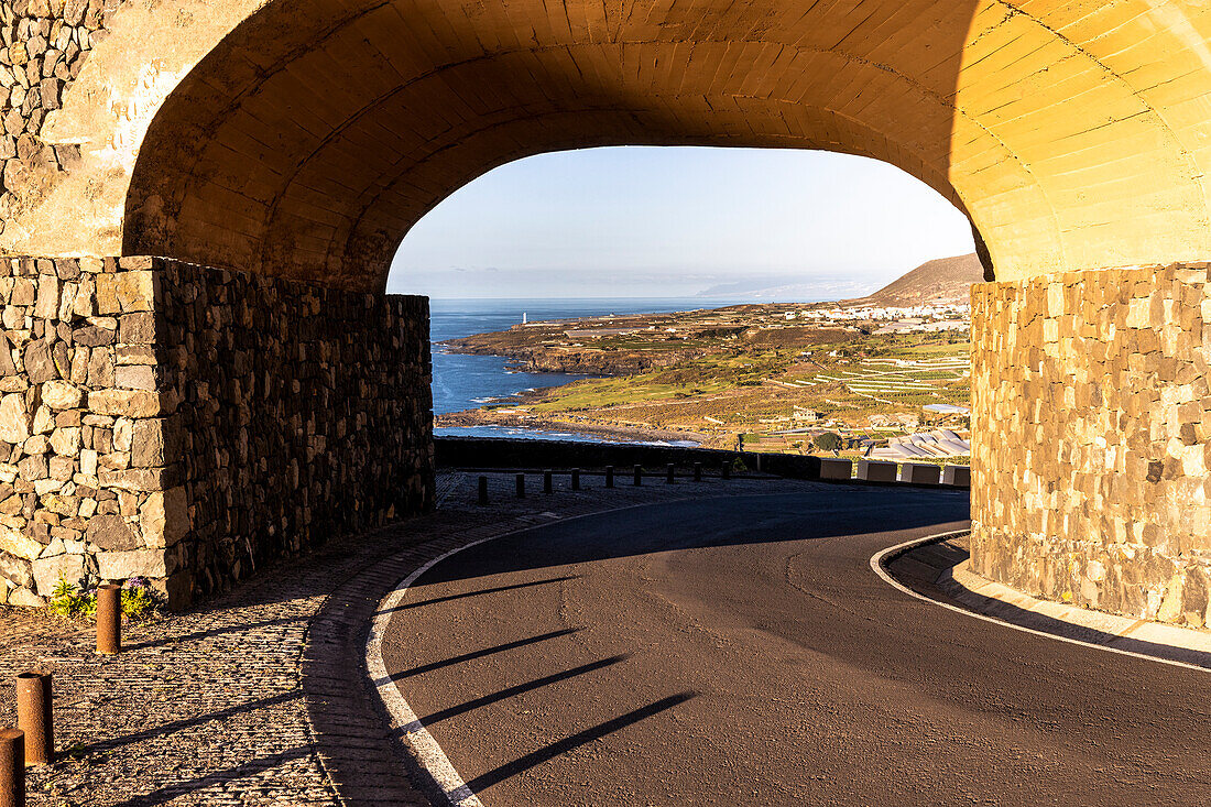 Spain,Canary Islands,Tenerife,Buenavista del Norte,Punta del Fraile viewpoint