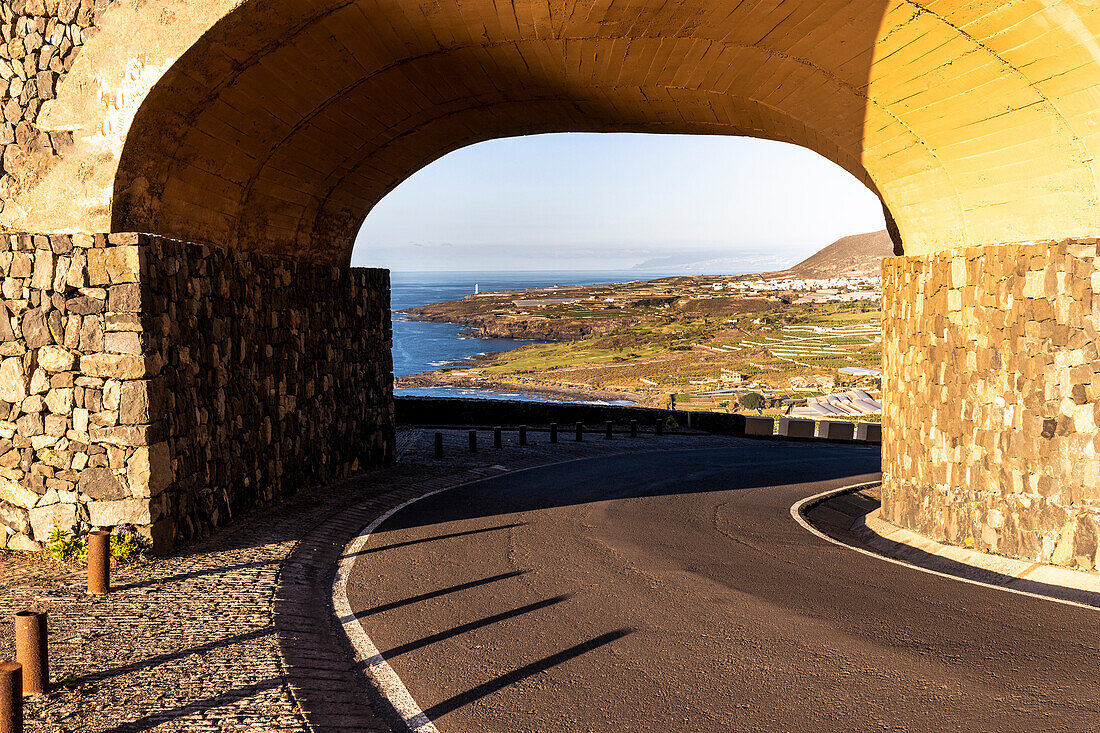 Spanien,Kanarische Inseln,Teneriffa,Buenavista del Norte,Aussichtspunkt Punta del Fraile