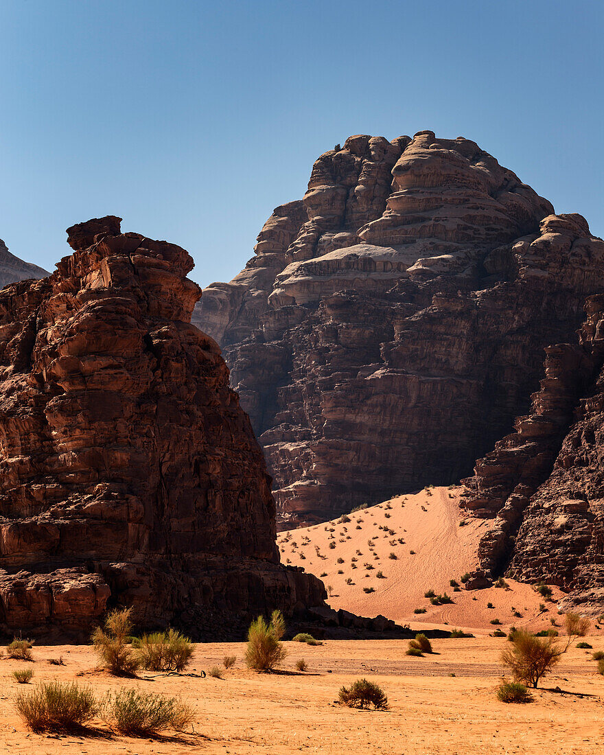 Wadi Rum, Südjordanien, Jordanien, Naher Osten, Asien