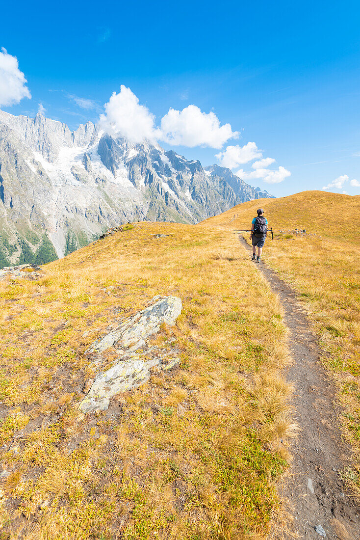 Mont de la Saxe, Val Sapin, Vallee d Aoste, Italian alps, Italy