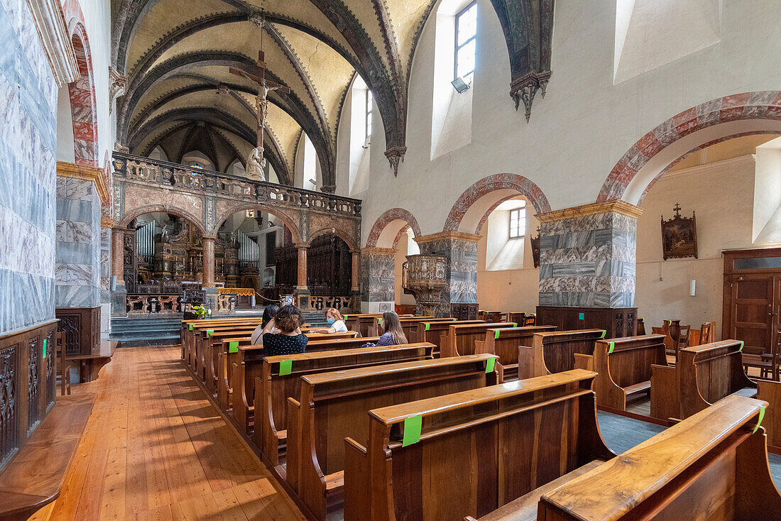 Kirche Sant Orso, Aosta, Aosta-Tal, Italienische Alpen, Italien