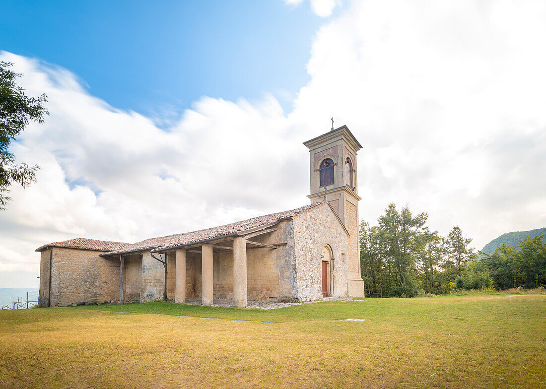 Montovolo, sanctuary of Beata Vergine della Consolazione, Valle del Reno, bolognese Apennine, province of Bologna, Emilia Romagna, Italy