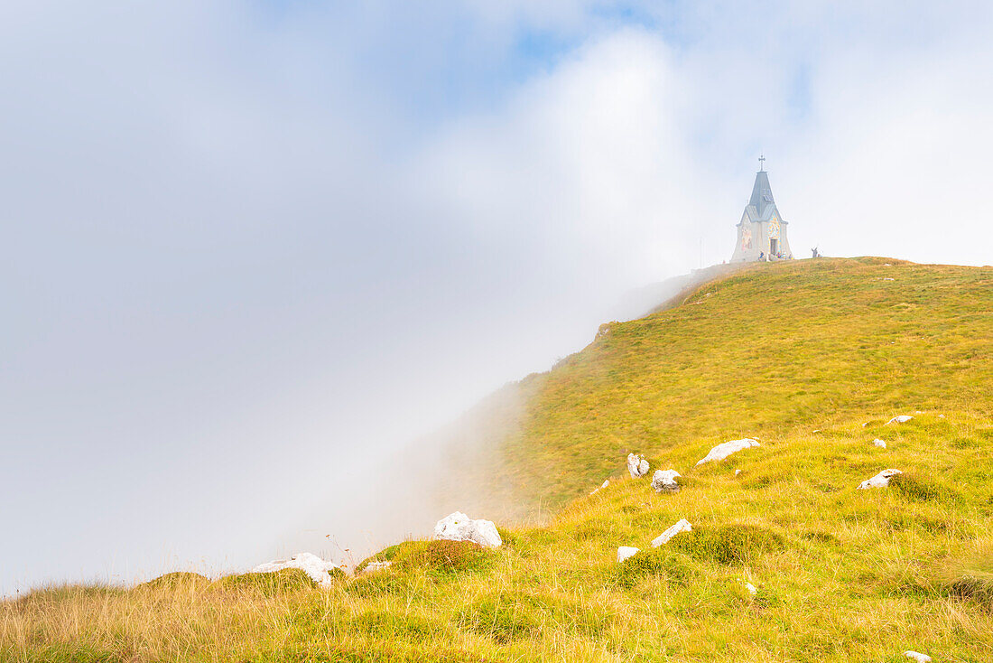 Summit of Monte Guglielmo, province of Brescia, prealpi lombarde, italian alps, Italy