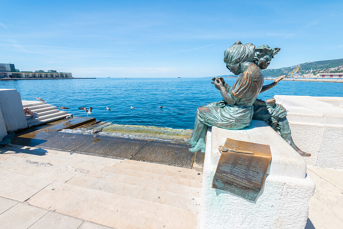 Promenade of Trieste, Province of Trieste, Friuli-Venezia-Giulia, Italy