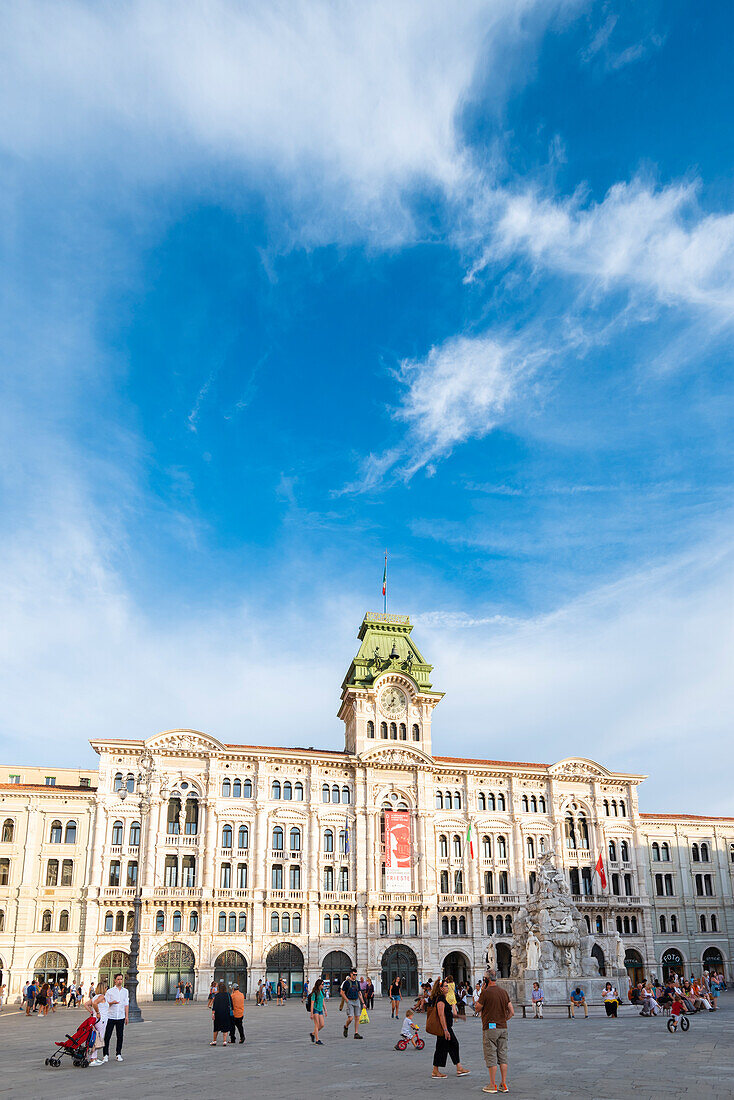 Rathaus, Triest, Provinz Triest, Friaul-Julisch Venetien, Italien