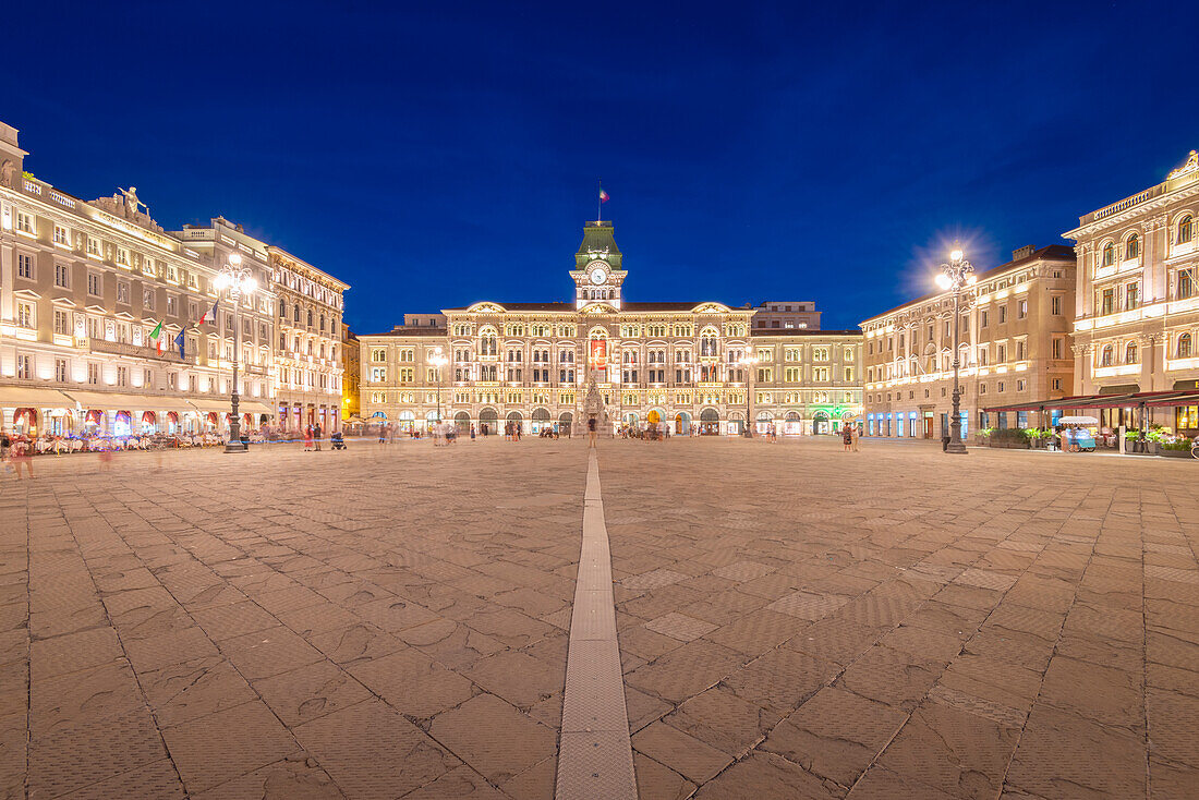 Piazza Unità d'Italia, Trieste, province of Trieste, Friuli-Venezia-Giulia, Italy