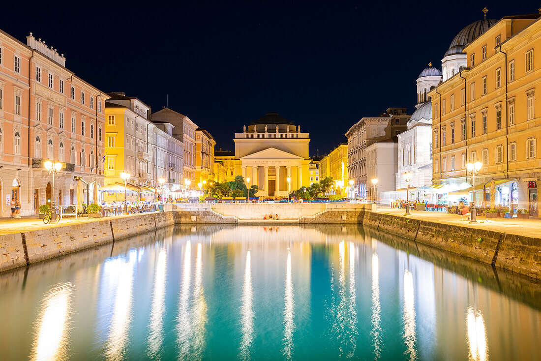 Canal Grande of Trieste, Trieste, province of Trieste, Friuli-Venezia-Giulia, Italy