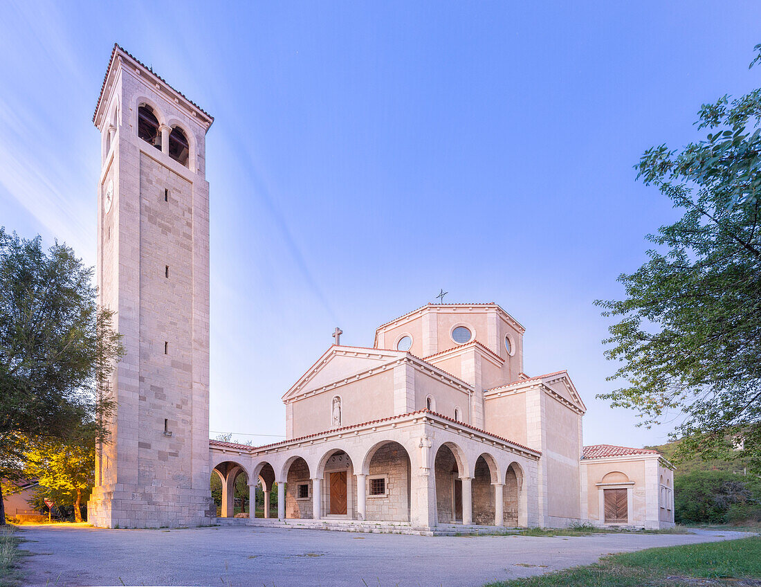 Church of San Giovanni Battista, San Giovanni di Duino, province of Trieste, Friuli Venezia Giulia, Italy
