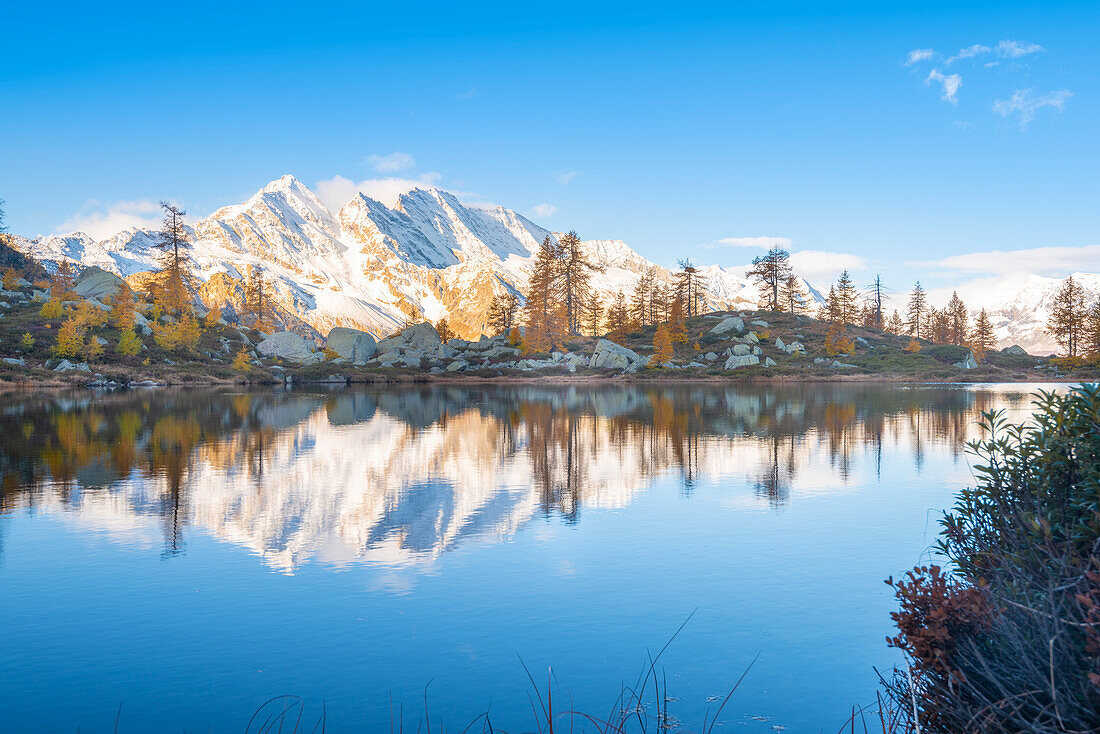 Bellagarda Seen, Ceresole Reale, Valle dell Orco, Gran Paradiso Nationalpark, Italienische Alpen, Provinz Turin, Piemont