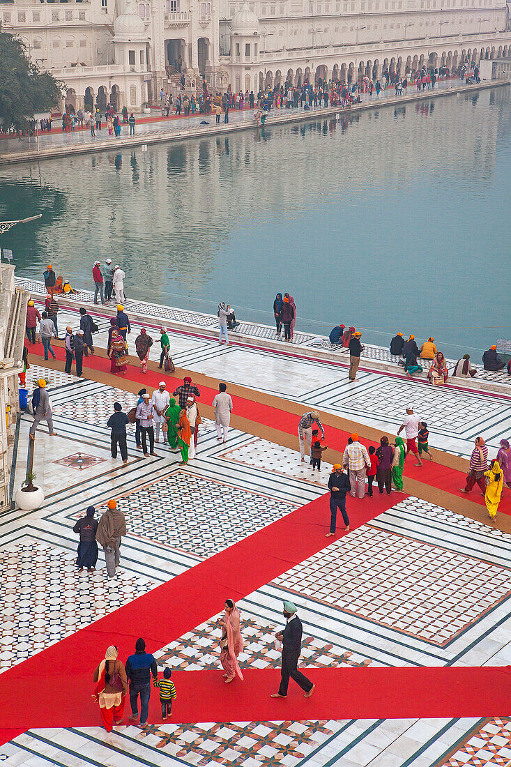 Goldener Tempel, Amritsar, Punjab, Indien