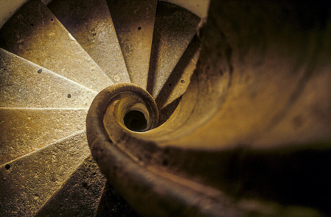 Burg, Spiral Staircase, Graz, Austria