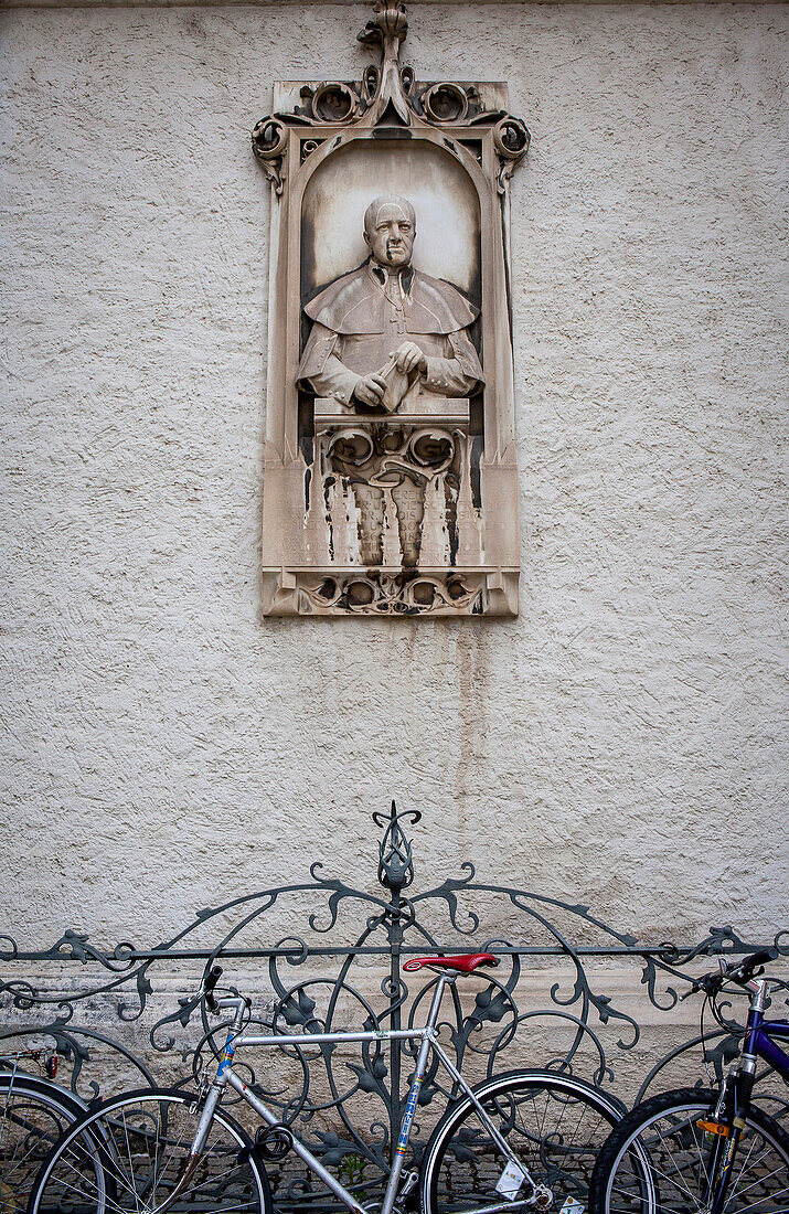 Detail der Fassade, Mausoleum, Graz, Österreich