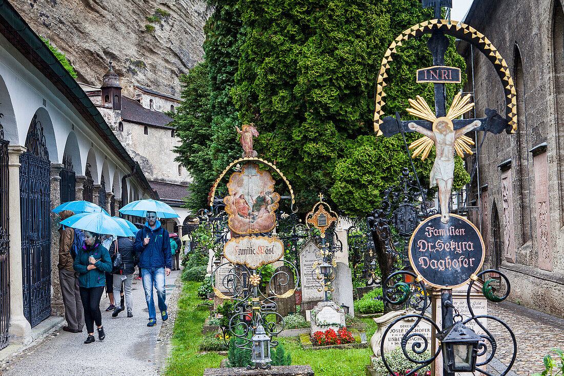 St. Peter-Friedhof, Salzburg, Österreich