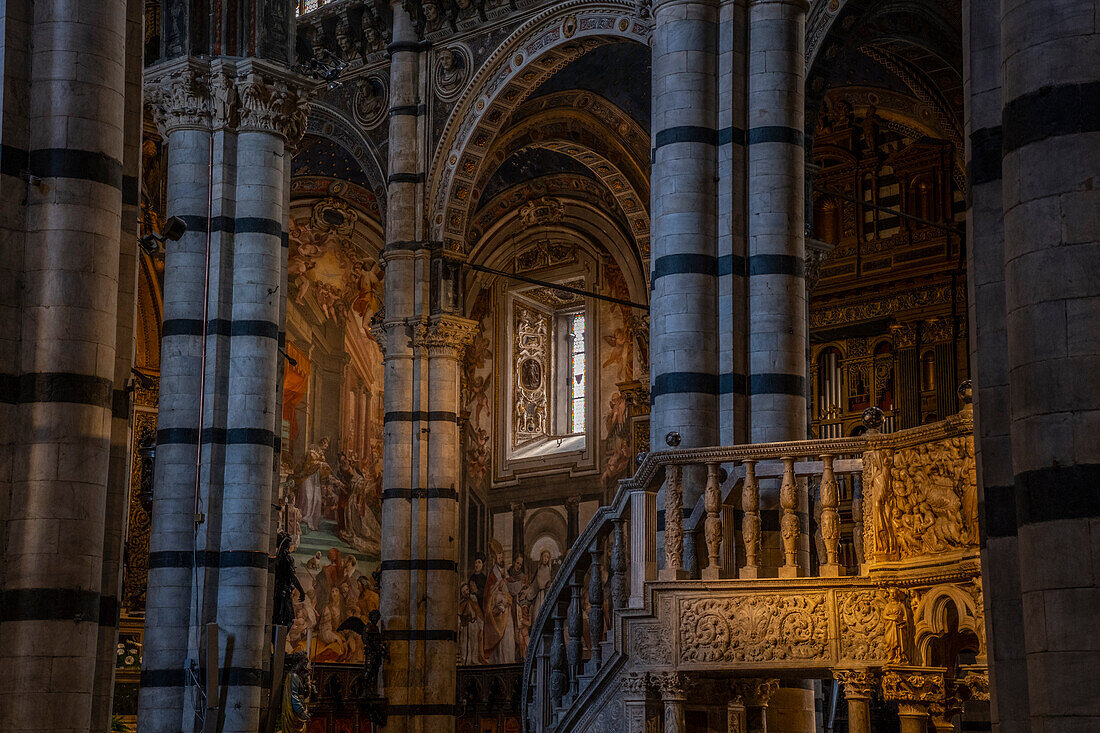 Italy, Tuscany, Siena, Santa Maria Assunta cathedral