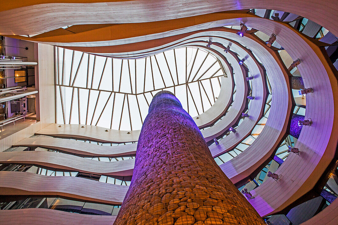 Lobby, Gran Hotel Domine Bilbao, 61 Alameda de Mazarredo, Bilbao, Spain