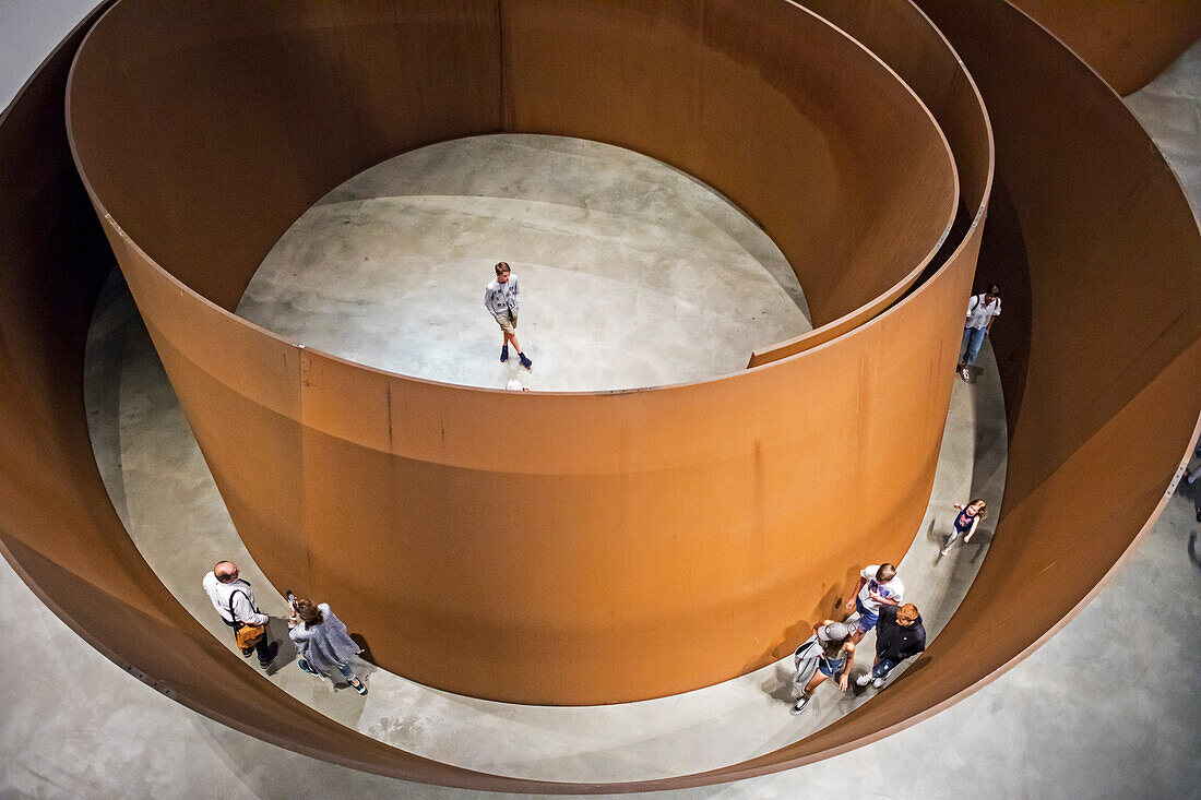 `The matter of time´by Richard Serra, Guggenheim Museum, Bilbao, Spain