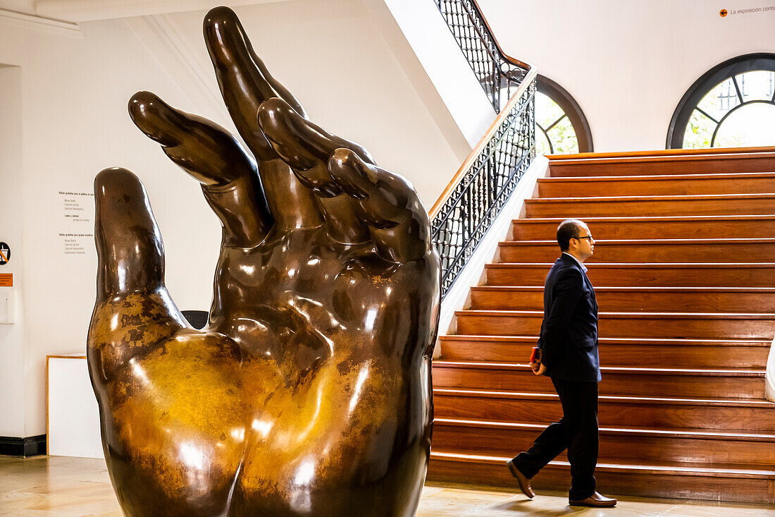 `Mano Izquierda´ by Fernando Botero, Botero Museum, Bogota, Colombia