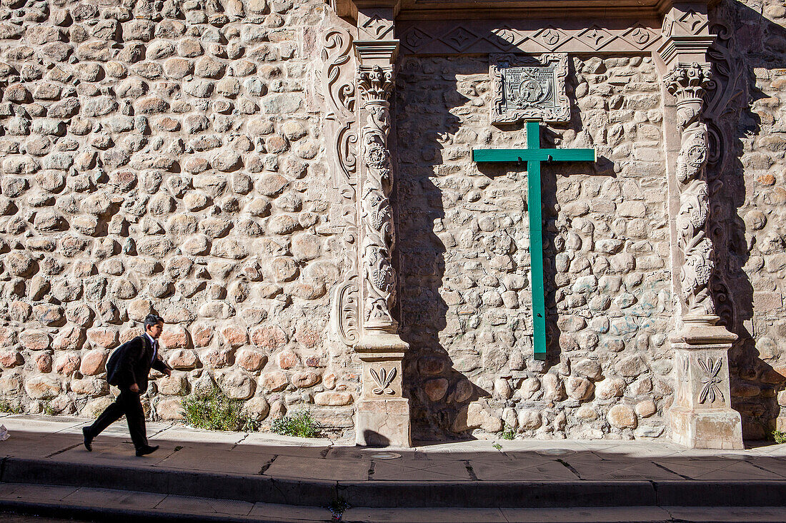 Fassade der Kirche San Francisco, Potosi, Bolivien