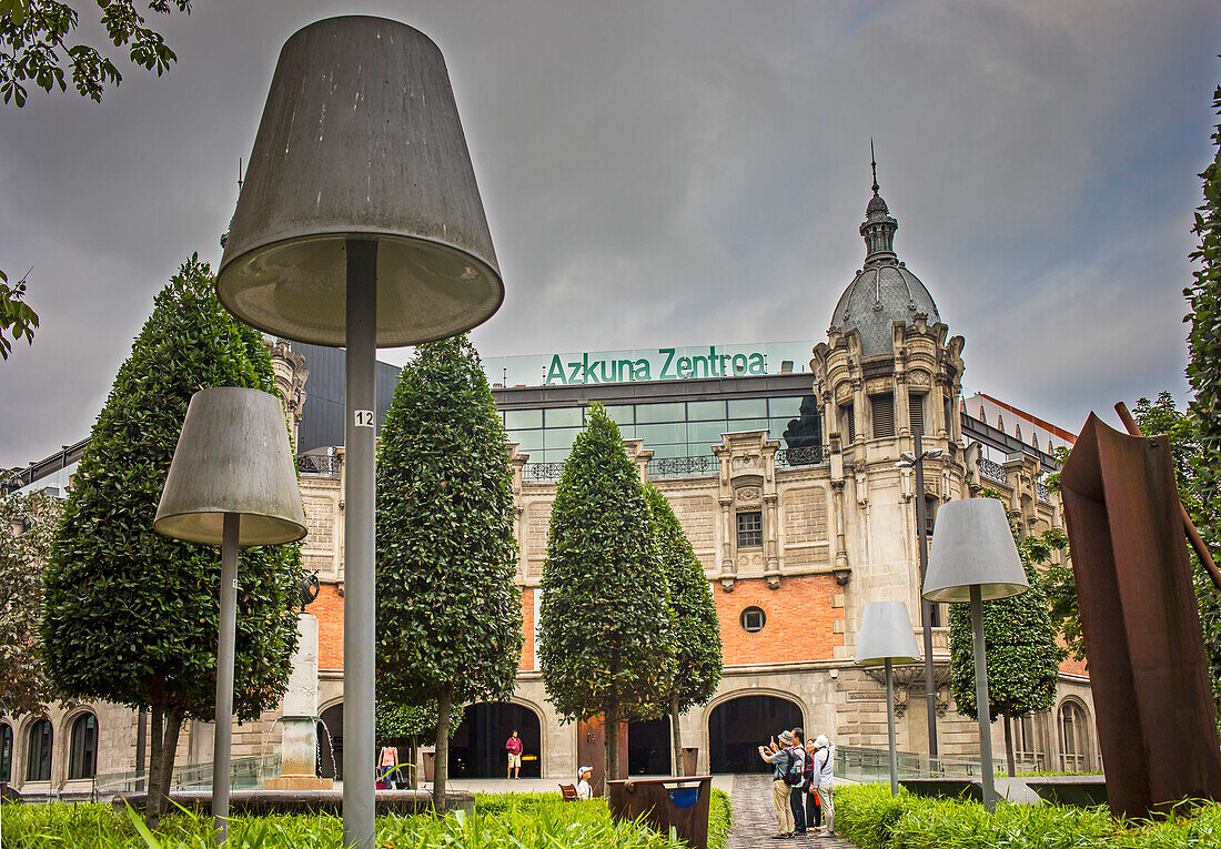 Azkuna Zentroa, Alhondiga building, Bilbao, Bizkaia, Basque Country, Spain