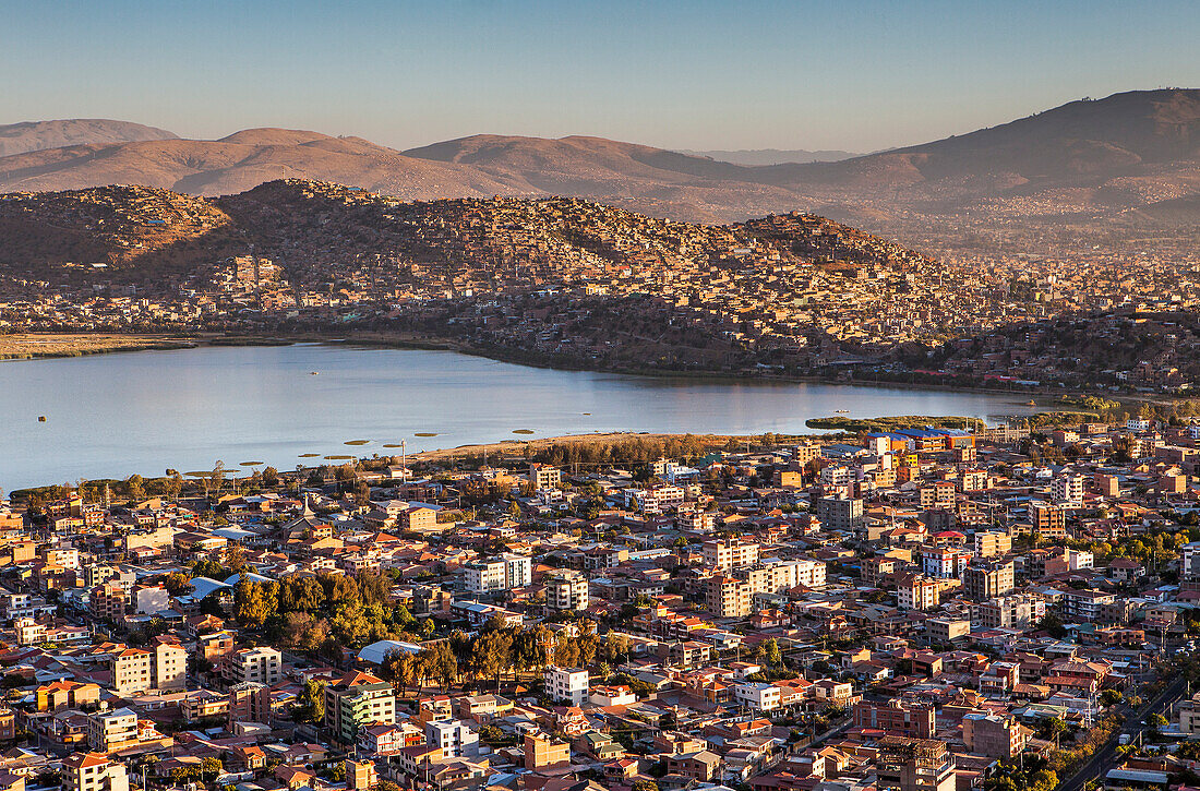 View from the Cristo de la Concordia, Cochabamba, Bolivia