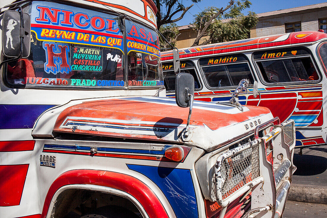 Street scene, La Cancha market, Cochabamba, Bolivia