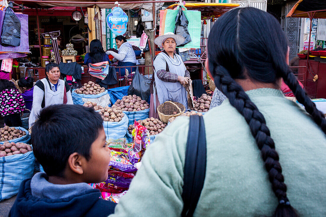 La Cancha market, Cochabamba, Bolivia