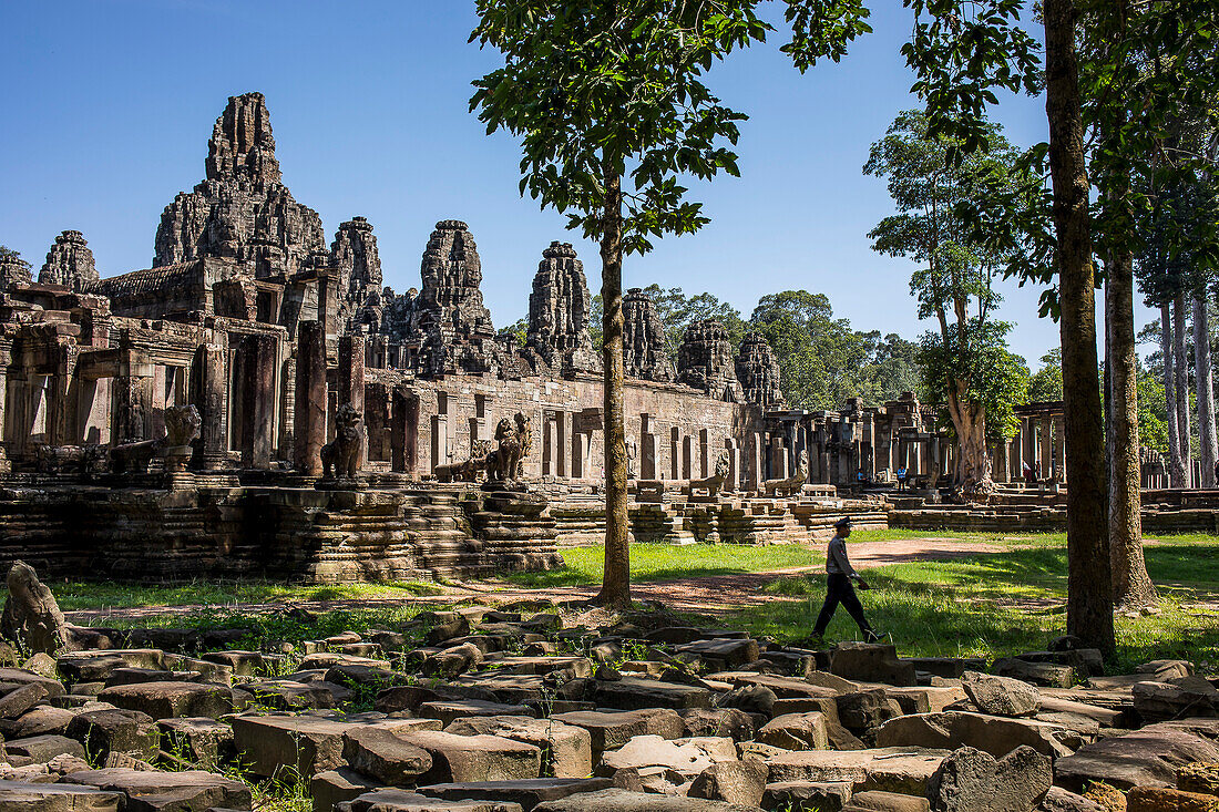 Bayon temple, Angkor Thom, Angkor, Siem Reap, Cambodia