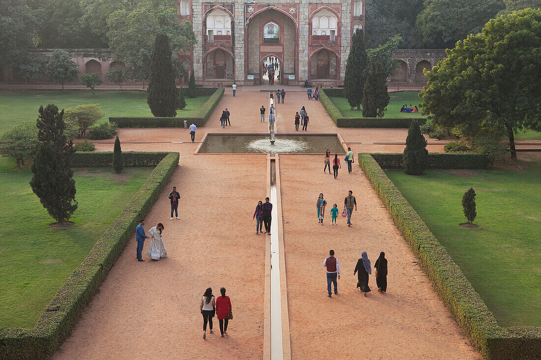 Garden of Humayun's tomb, Delhi, India