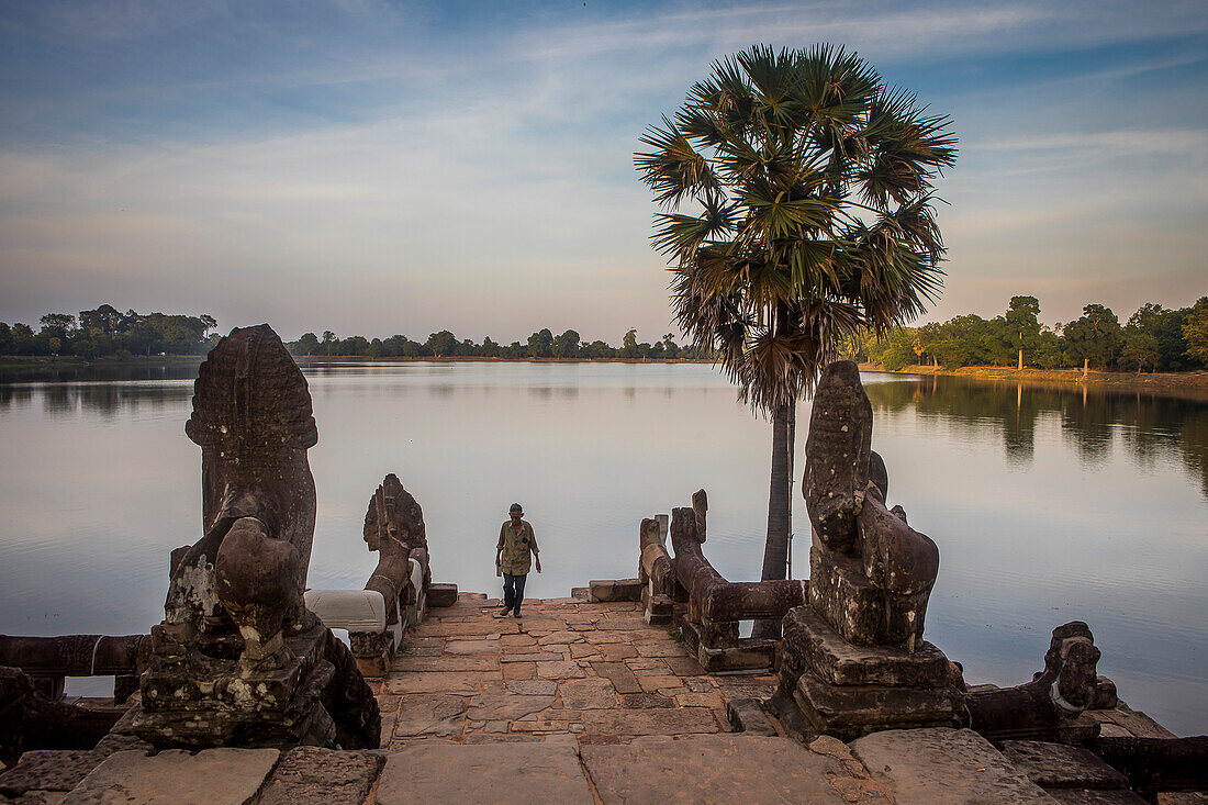 Sras Srang, Archäologischer Park von Angkor, Siem Reap, Kambodscha