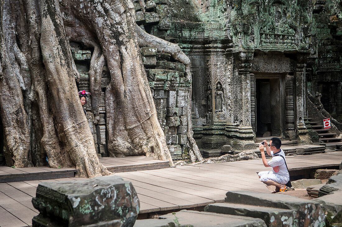 Ta Prohm temple, Angkor Archaeological Park, Siem Reap, Cambodia