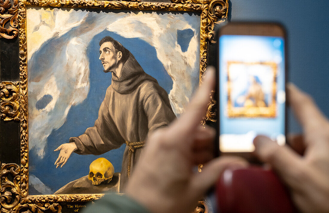 `St. Francis´by El Greco. National Gallery of Ireland, Dublin, Ireland