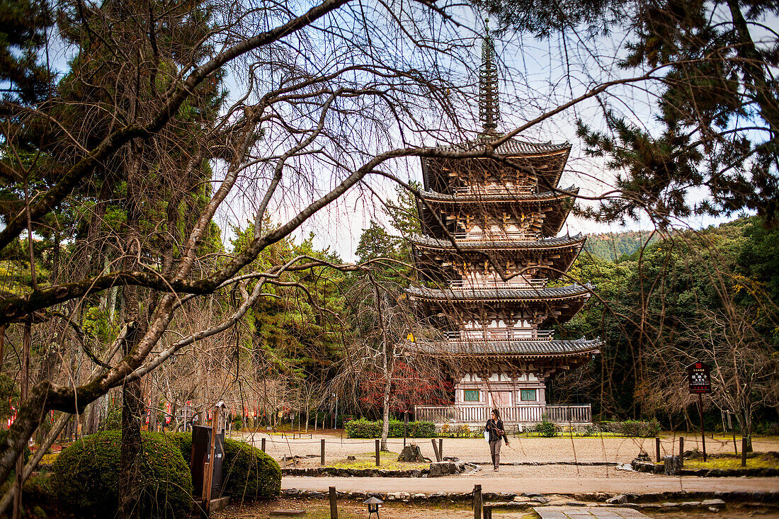 Gojyunoto, Daigo-ji-Tempel, Kyoto-Stadt, Kansai, Japan