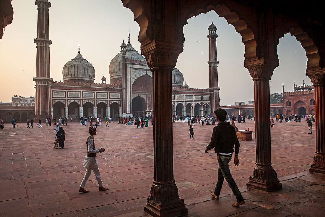 Jama-Masjid-Moschee, Delhi, Indien