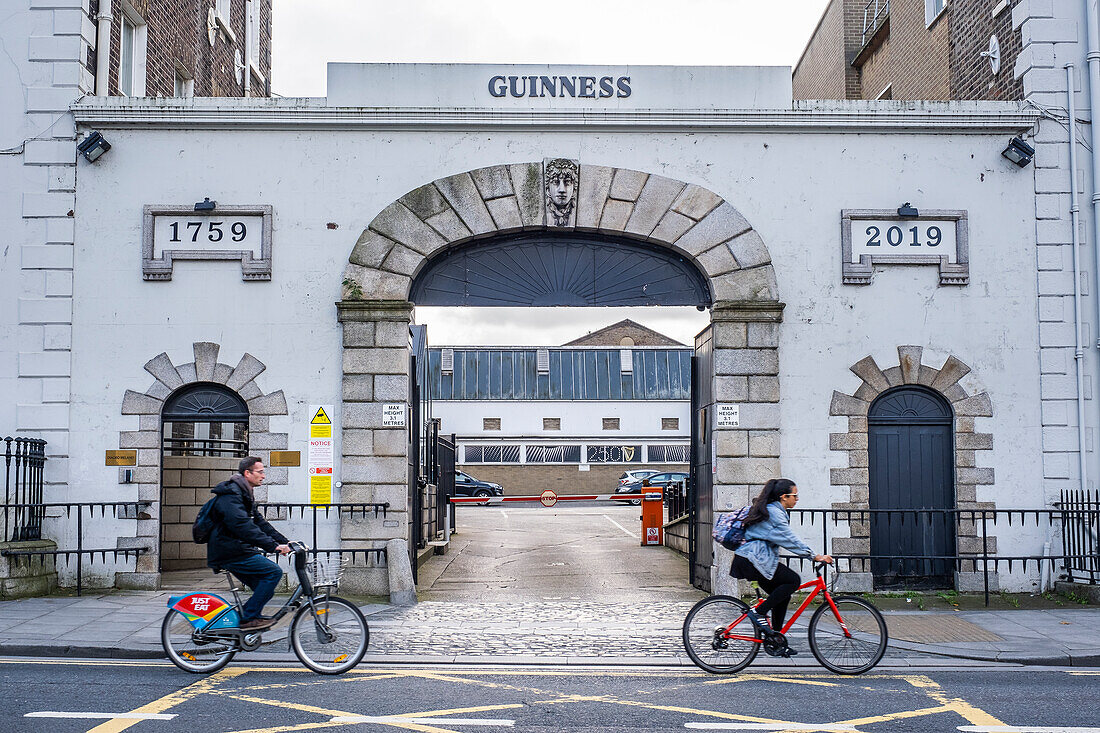 Gate of Guinness Brewery, Dublin, Ireland