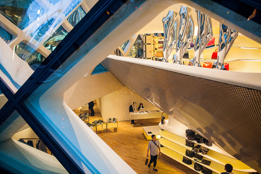 Prada-Geschäft, Architekt Herzog & De Meuron.Aoyama.Tokio.Japan