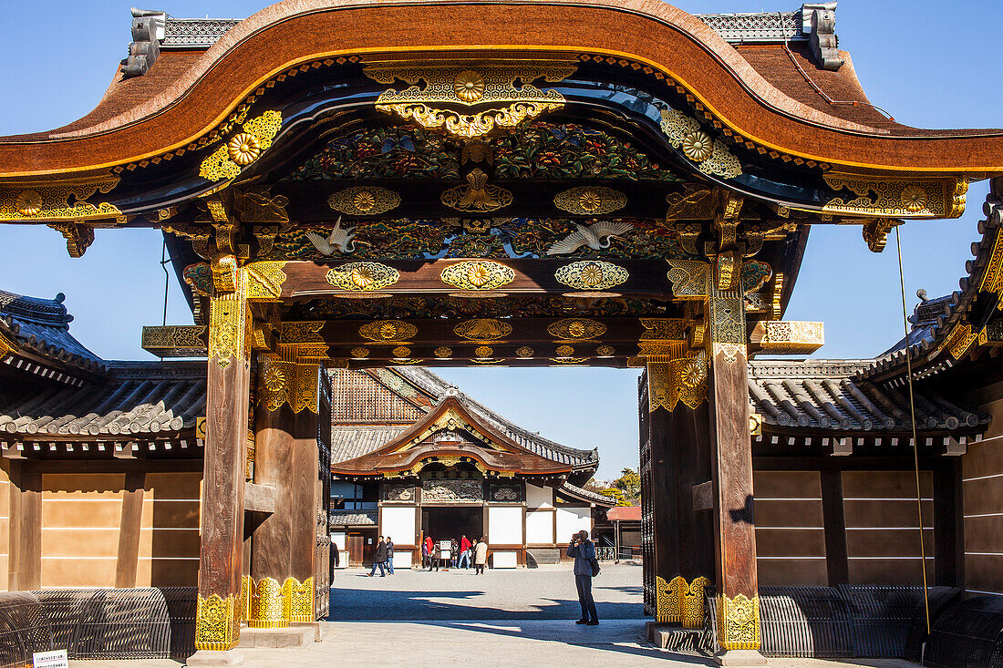 Nijo castle,UNESCO World Heritage Site,Kyoto, Japan.