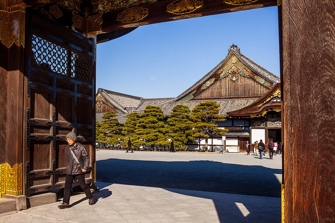 Nijo castle,UNESCO World Heritage Site,Kyoto, Japan.