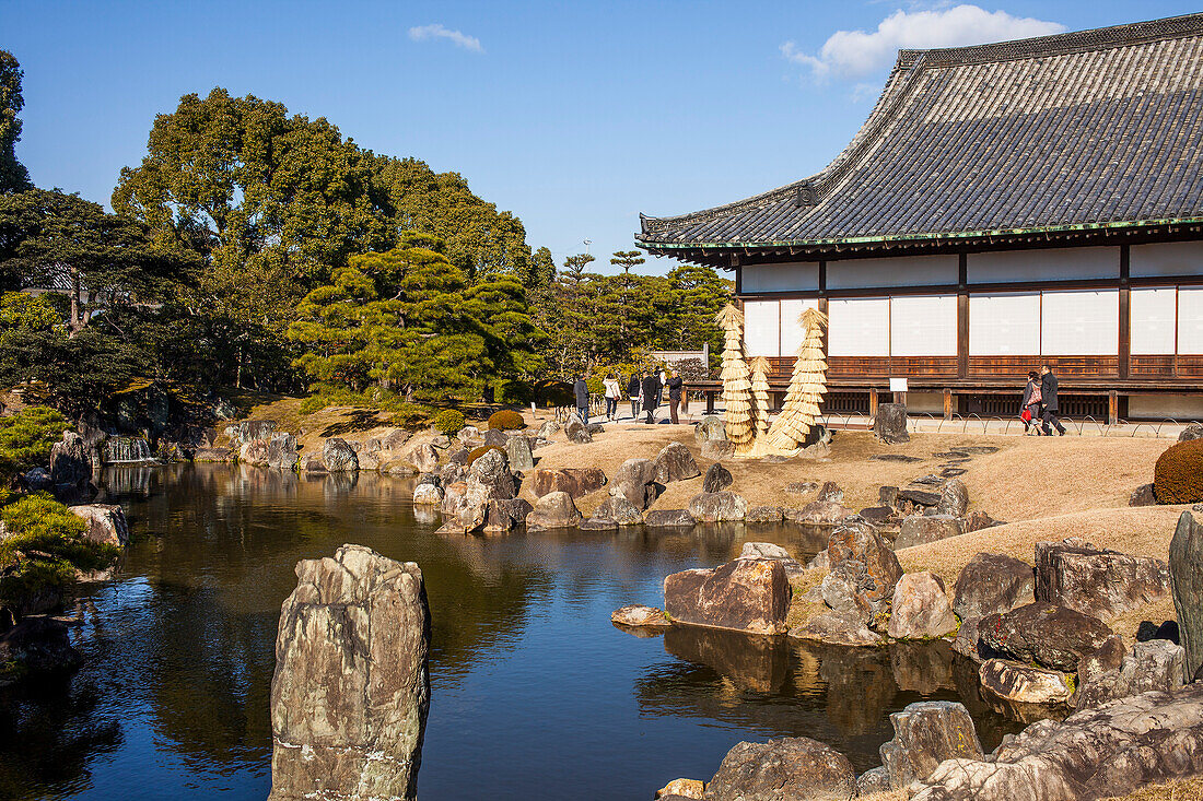 Nijo-Burg, UNESCO-Weltkulturerbe, Kyoto, Japan.