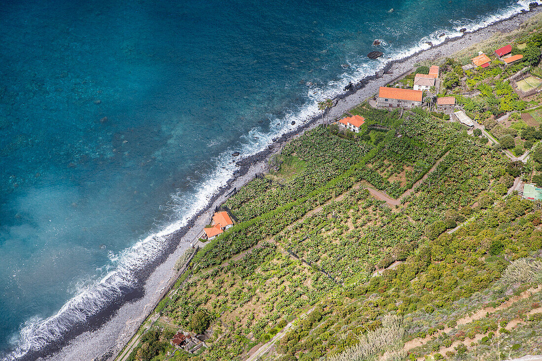 Landscape from Miradouro do Cabo Girao, Madeira, Portugal