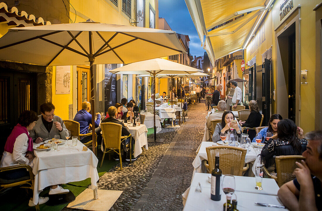 Rua de Santa Maria, Funchal, Madeira, Portugal