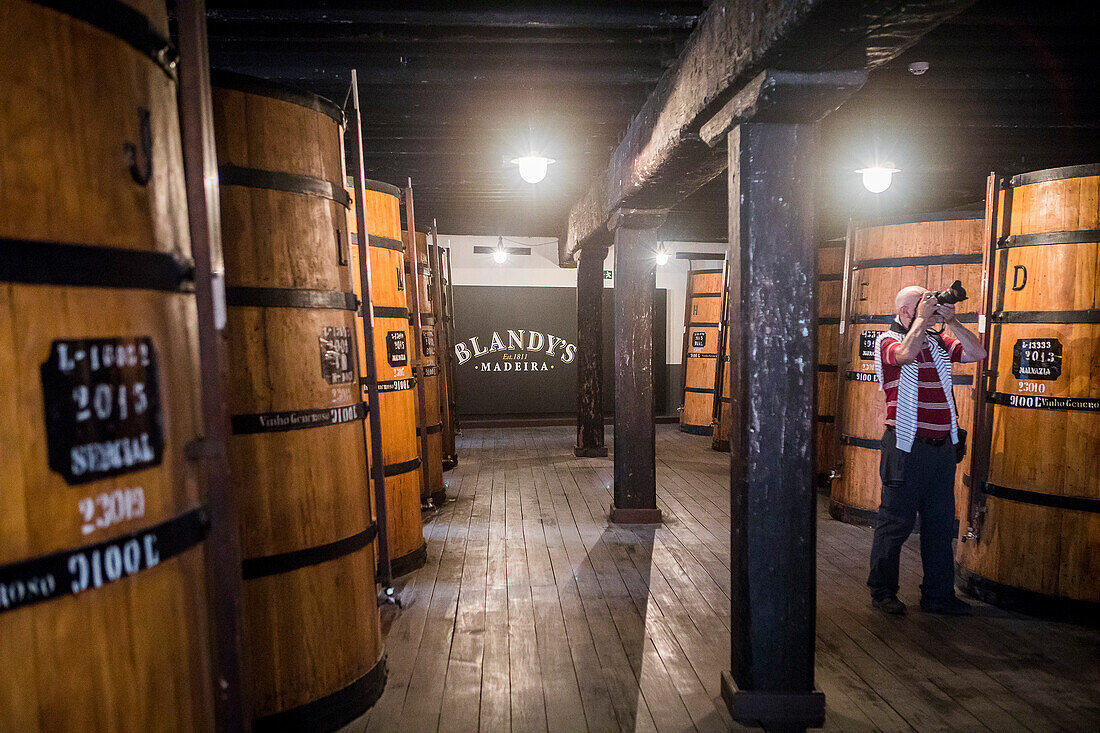 Blandy's Wine lodge, Weinkeller, Funchal, Madeira, Portugal