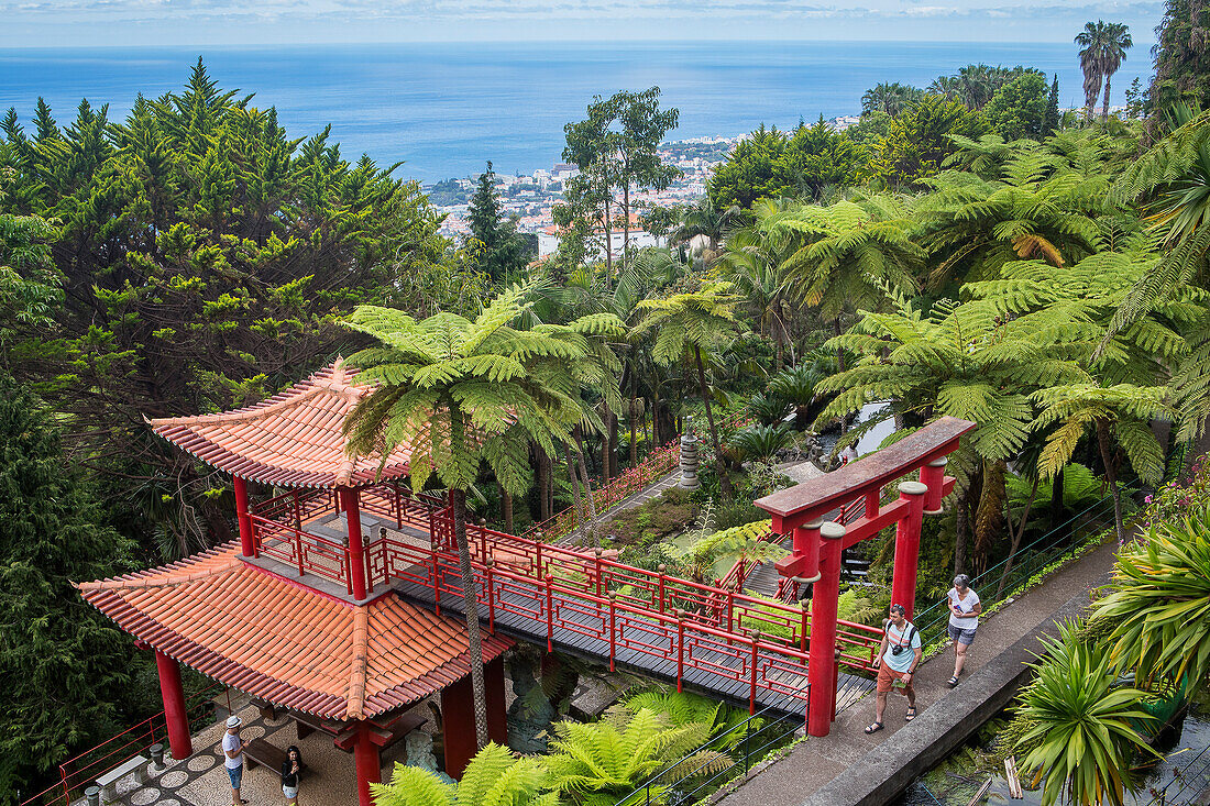 Monte Palace Tropical Garden (Japanese garden), Madeira, Portugal
