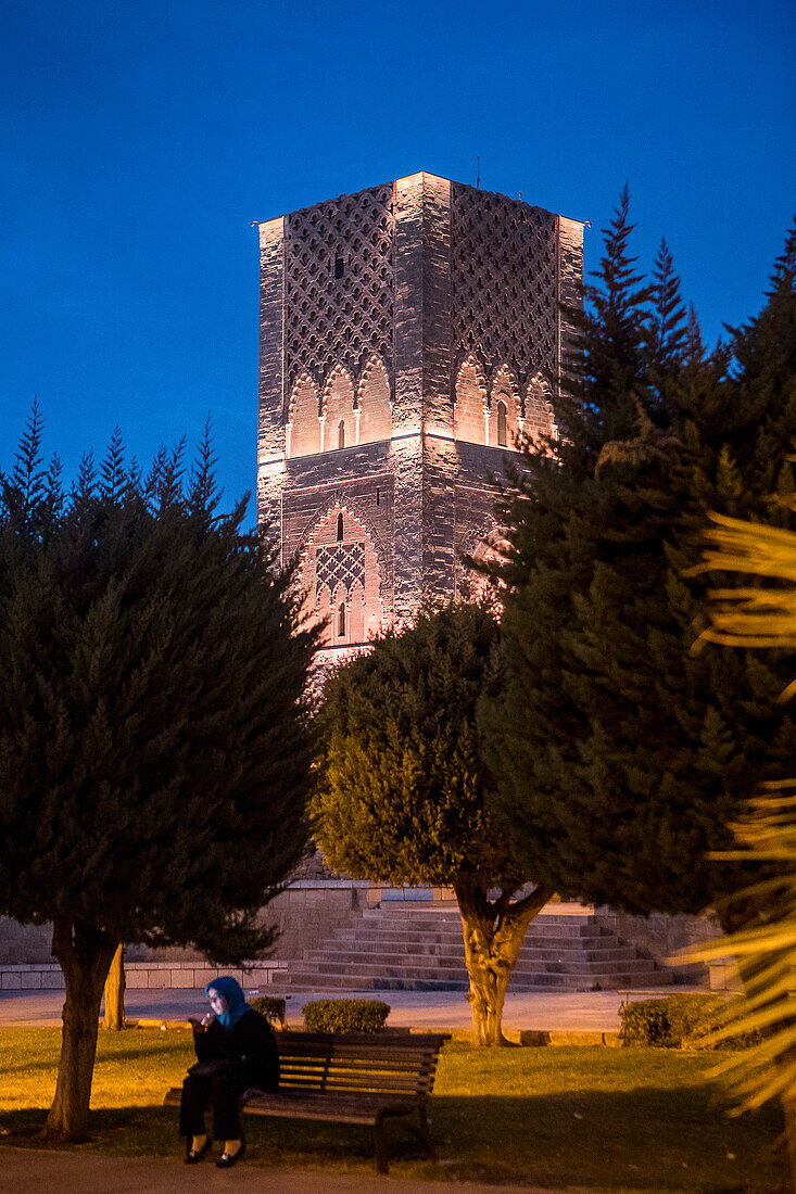 Hassan Tower, Rabat. Morocco