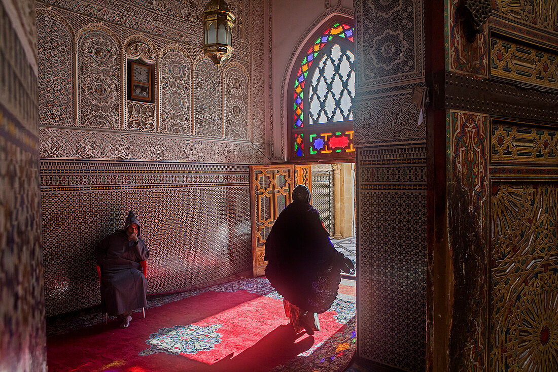 Zaouia Sidi Ahmed Tijani, medina, Fez.Morocco