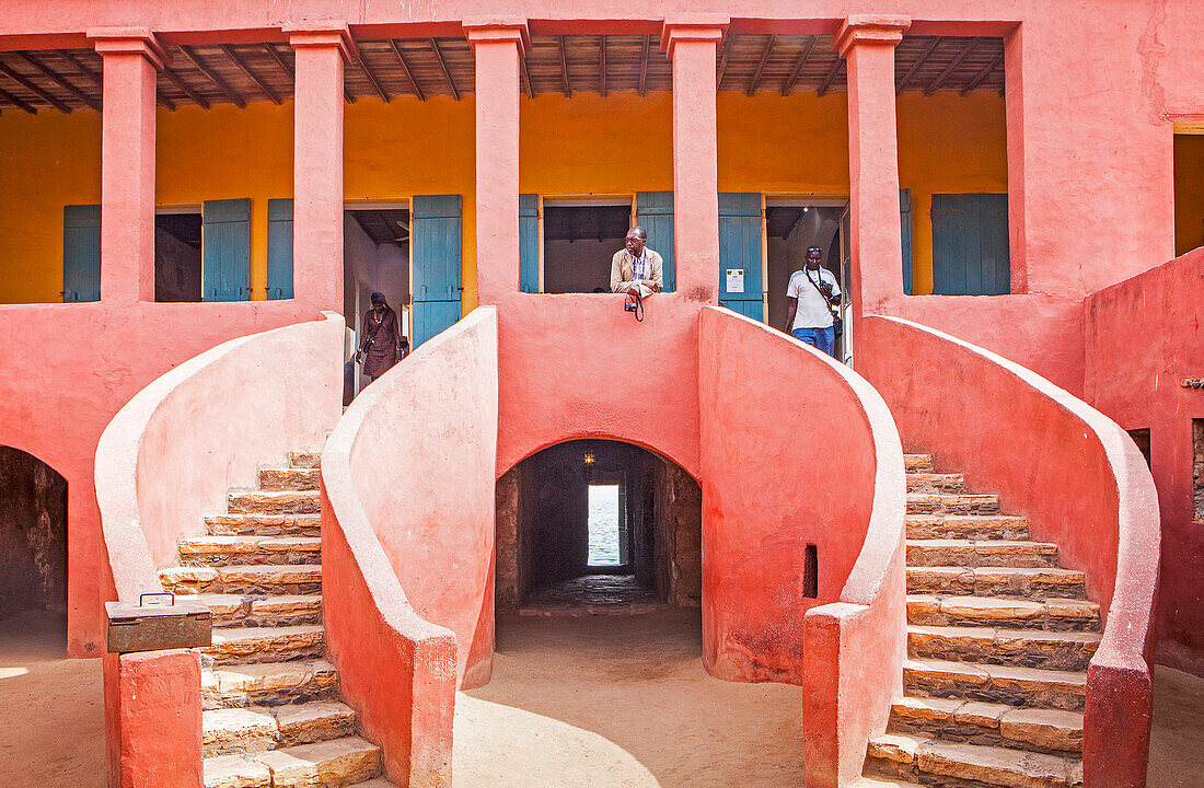 Das Sklavenhaus, Insel Goree, UNESCO-Welterbestätte, in der Nähe von Dakar, Senegal, Westafrika, Afrika