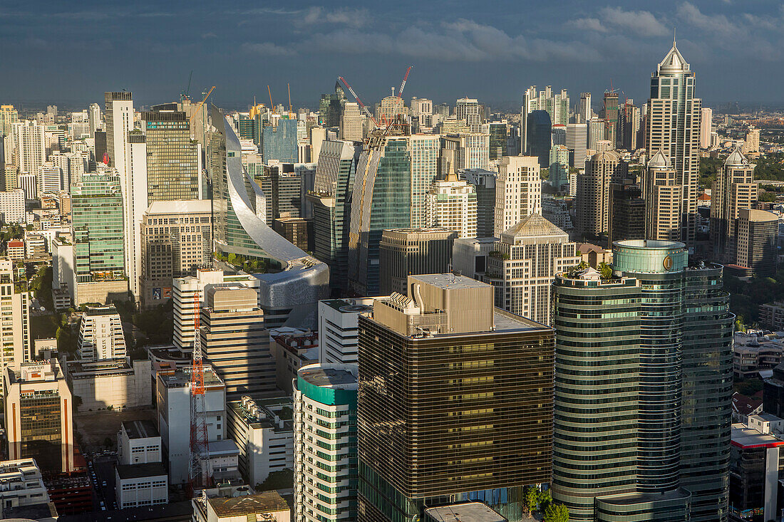 Bangkok Skyline, Downtown, Thailand